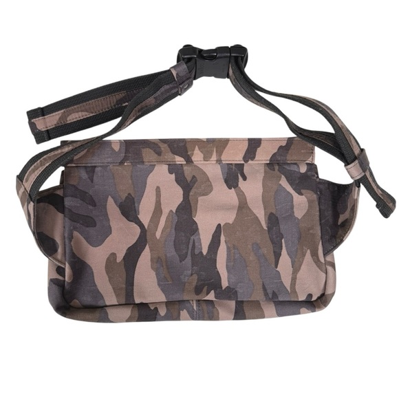Yohji Yamamoto Doux Y’Saccs Camouflage Canvas Belt Bag Fanny Pack Unisex - Picture 2 of 8